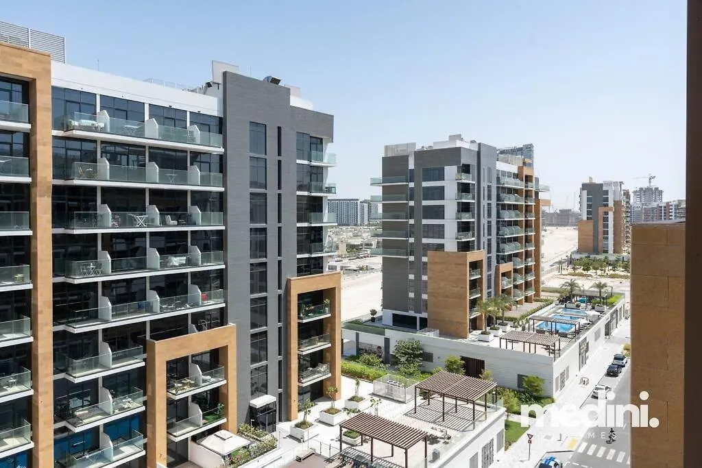 公寓 迪拜Azizi Riviera - 12Min From Downtown公寓