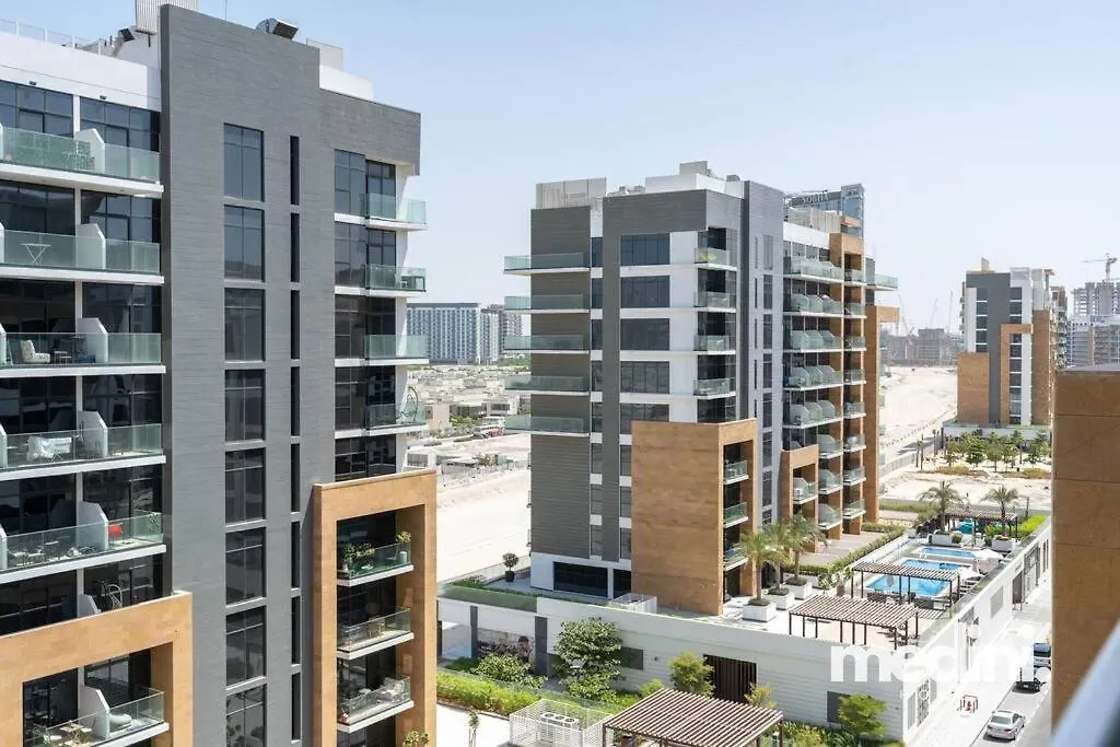 迪拜Azizi Riviera - 12Min From Downtown公寓