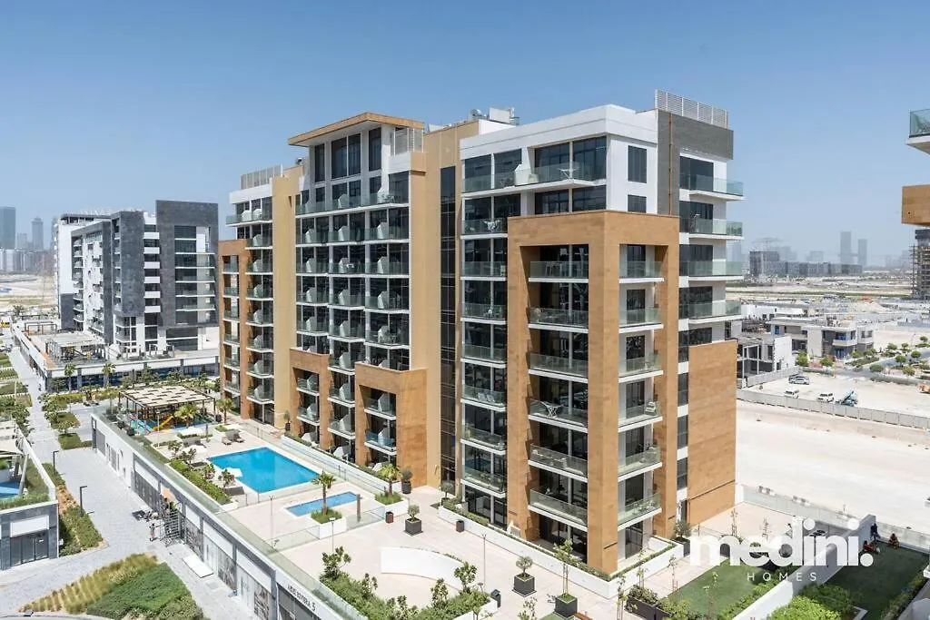 迪拜Azizi Riviera - 12Min From Downtown公寓 迪拜